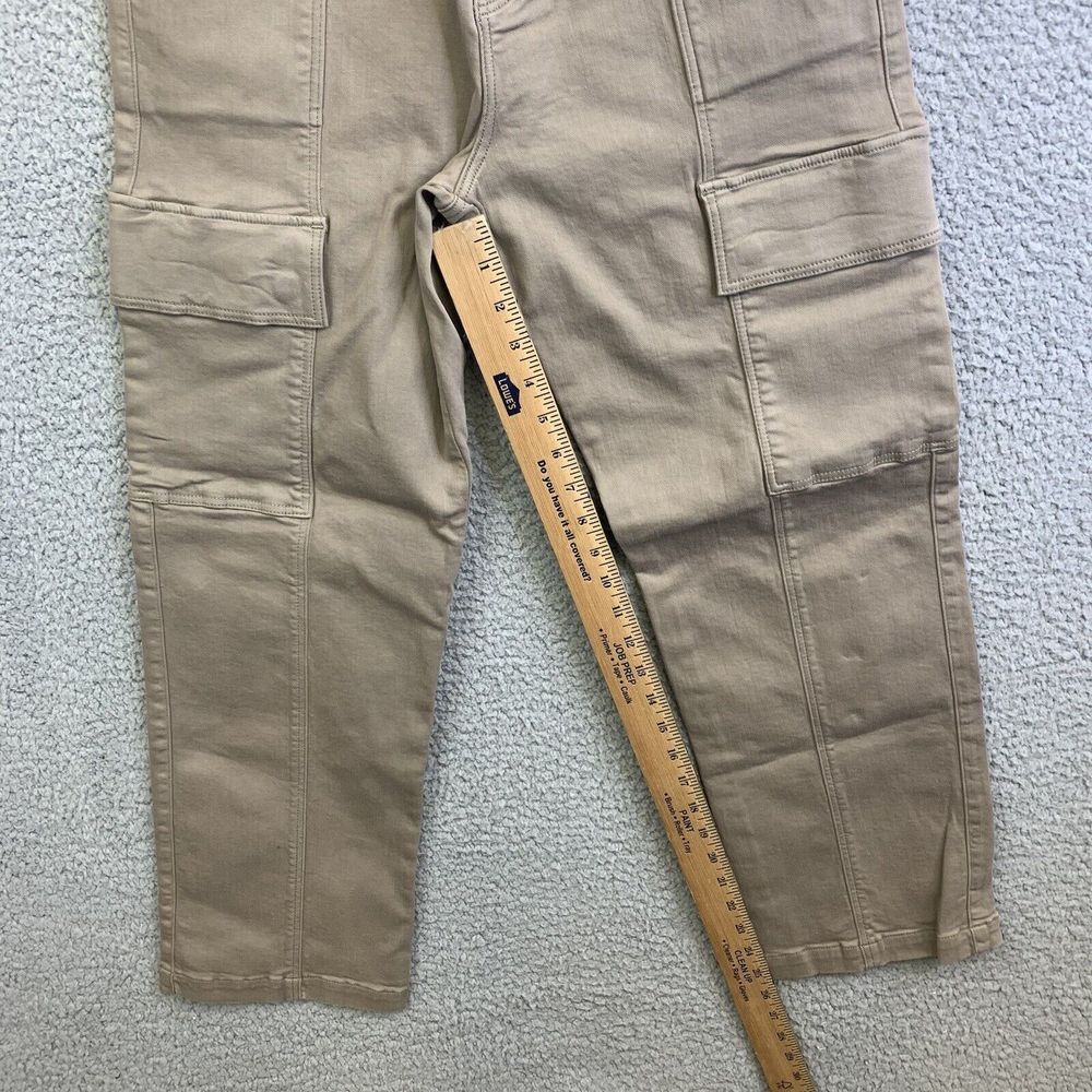 Mavi Cargo Pants Womens 27/27 Beige Khaki Sahara High Rise Stretch NWT - Picture 10 of 13